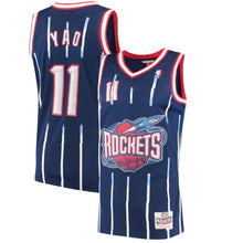 Load image into Gallery viewer, 11-Yao Ming Houston Rockets  2002-03 Hardwood Classics Swingman Jersey - Navy