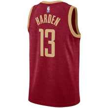Load image into Gallery viewer, 13-James Harden Houston Rockets  Swingman Jersey – City Edition – Red