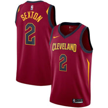 Load image into Gallery viewer, 2-Cleveland Cavaliers Collin Sexton Men's Swingman Jersey - Wine