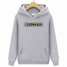 Load image into Gallery viewer, suprem Brazzers Long Sleeve Solid Color Hooded