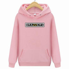 Load image into Gallery viewer, suprem Brazzers Long Sleeve Solid Color Hooded
